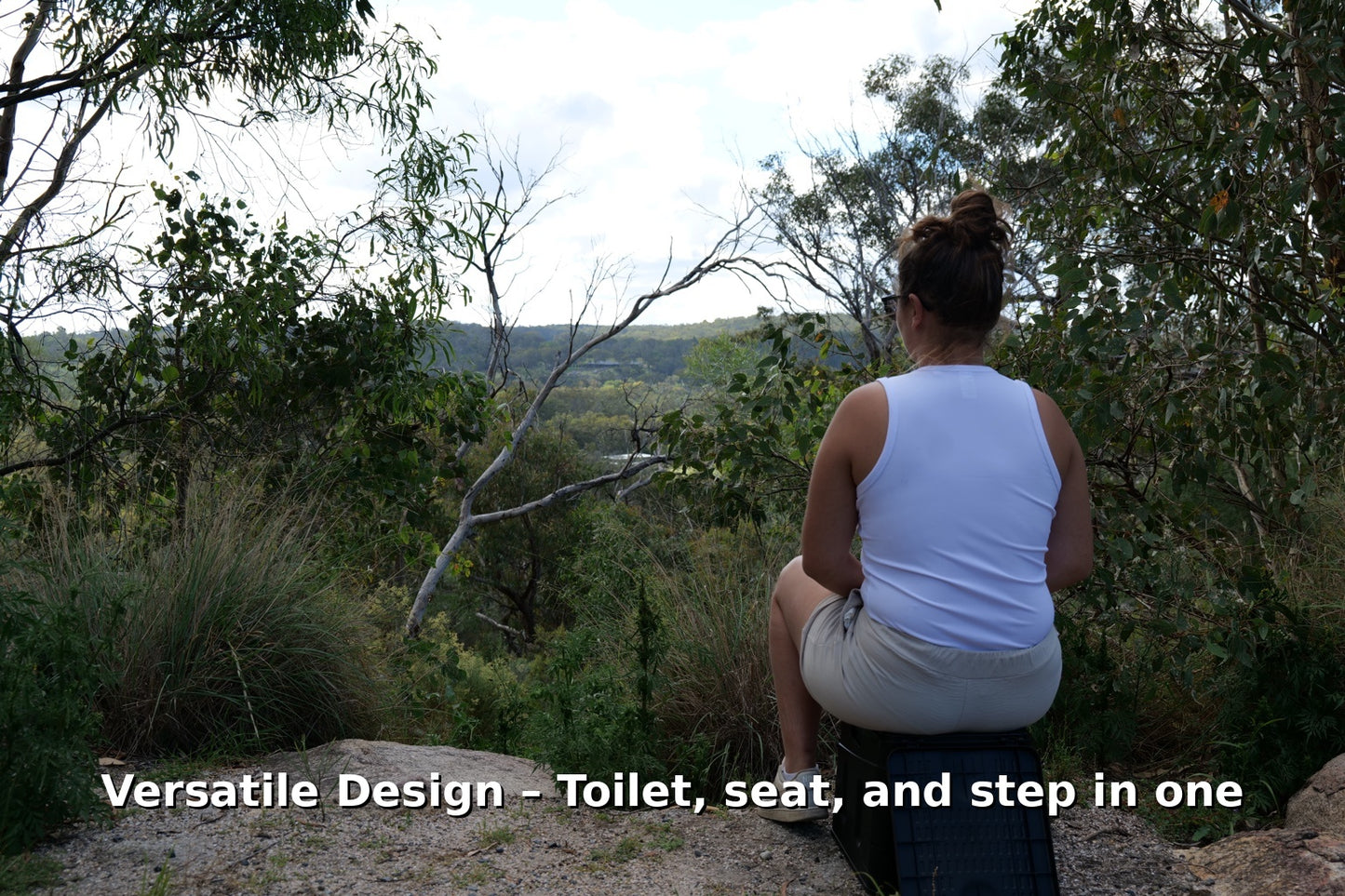 Portable Folding Toilet - The Ultimate Outdoor Camping Essential !